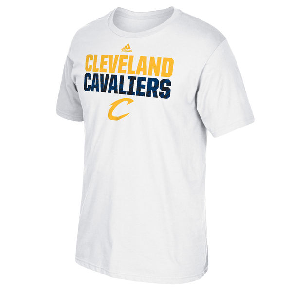 NBA Men Cleveland Cavaliers adidas Immortal Team TShirt White->nba t-shirts->Sports Accessory